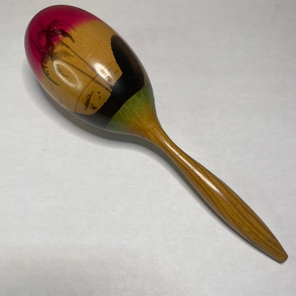 Vintage Wooden Maraca